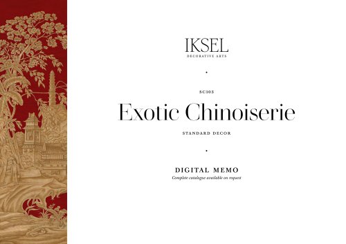 SC103 Exotic Chinoiserie