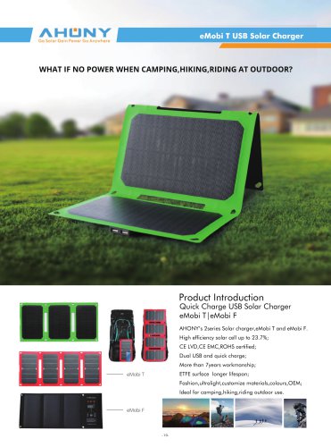 eMobi TF USB solar charger