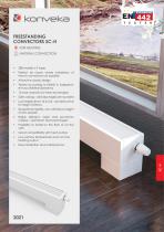 FREESTANDING CONVECTORS SC-H