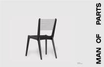 Cord Chair by Jacques Guillon