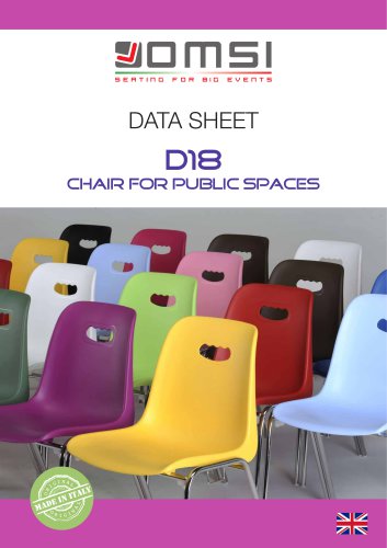 D18 Chair for public spaces