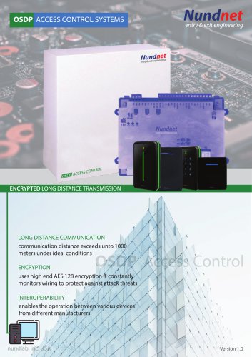 OSDP Access control systems