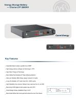 LFP 2600 Energy Storage System