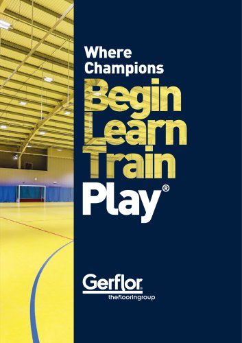 gerflor sports brochure