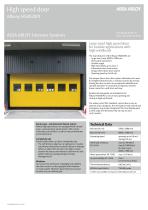 Albany HS8020PL high speed door