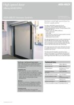 Albany HS9010PFR high speed freezer door