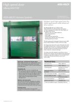 Albany HS9110P high speed door