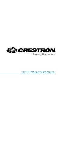 2013 Product Brochure