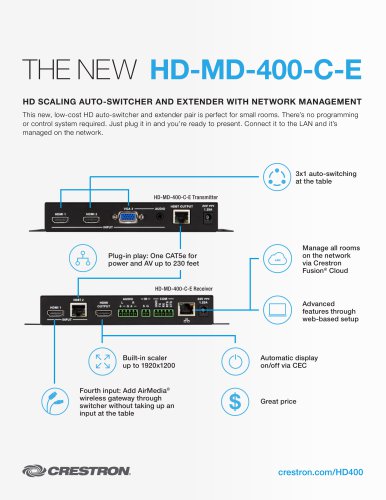 HD-MD-400-C-E