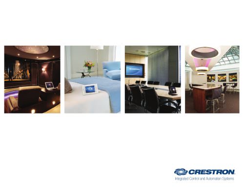 The Crestron Difference (Corporate Brochure)