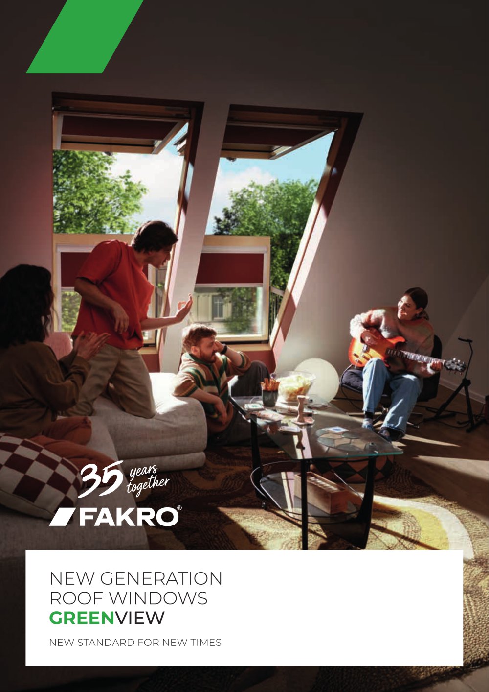 FAKRO NEW GENERATION ROOF WINDOWS GREENVIEW - FAKRO