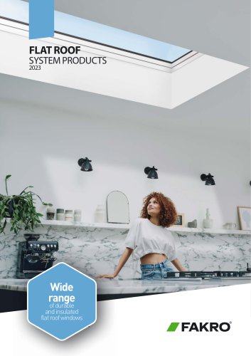FLAT ROOF SYSTEM PRODUCTS 2023