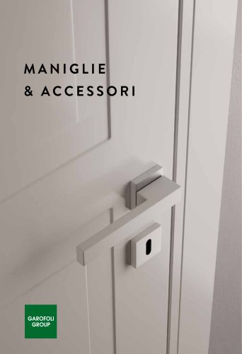 MANIGLIE & ACCESSORI
