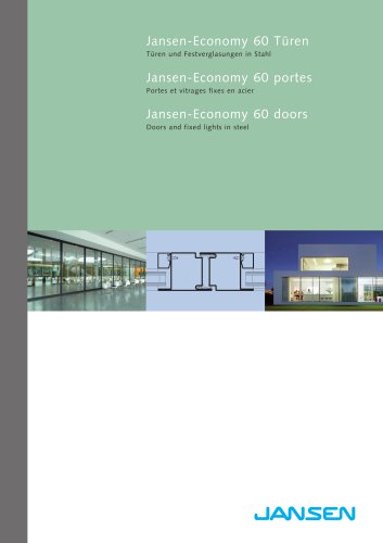 catalogue Jansen-Economy 60 doors