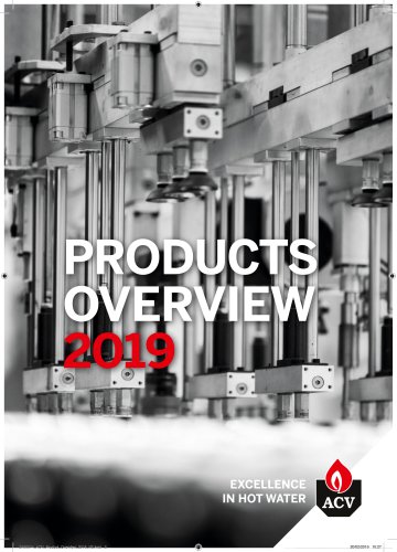 PRODUCTS OVERVIEW 2019