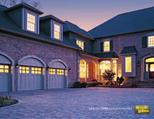 Brochure for Wood Garage Doors (Series 7000)