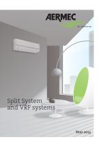 Split System and VRF systems