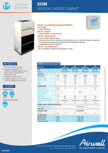 XOM VERTICAL WATER CABINET