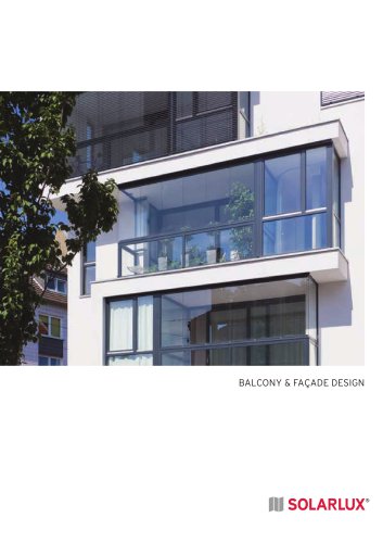 balcony and façade design