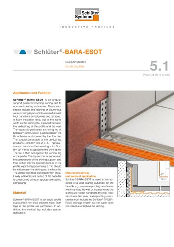 Schlüter® -BARA-ESOT