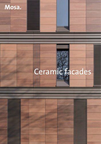 Ceramic facades