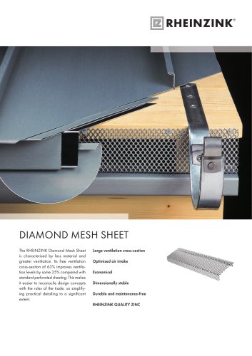 DIAMOND MESH SHEET