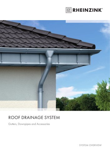 ROOF DRAINAGE SYSTEM