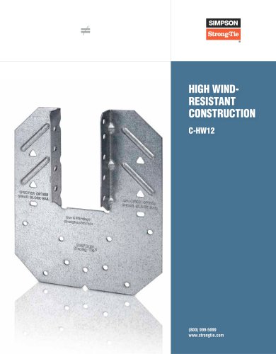 High Wind-Resistant Construction