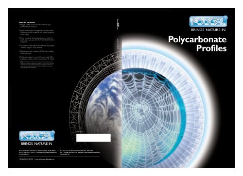  Polycarbonate Profiles