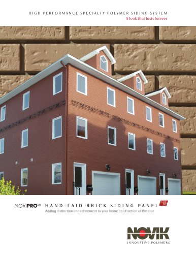 Hand-laid brick