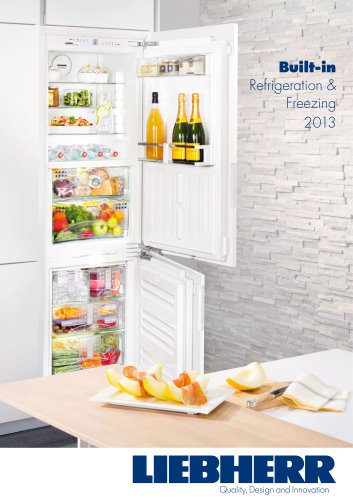 Built-in Refrigeration & Freezing 2013