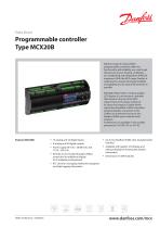 Programmable controller Type MCX20B