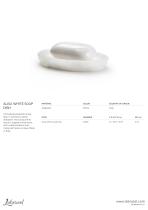 ALISA WHITE SOAP DISH