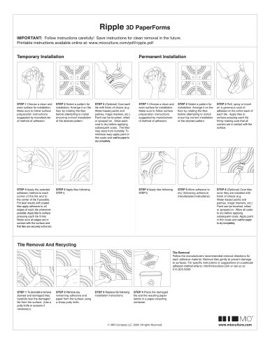 Ripple 3D PaperForms