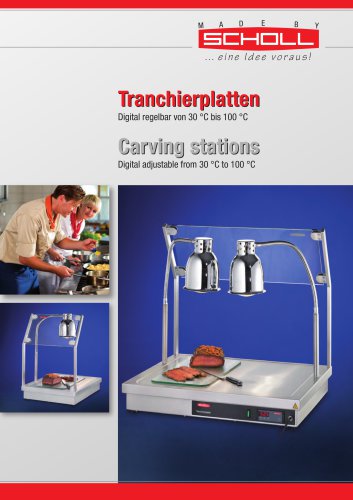 Tranchierplatten Carving stations TP900XX neue Art-Nr.