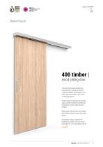 400 timber | wood sliding door