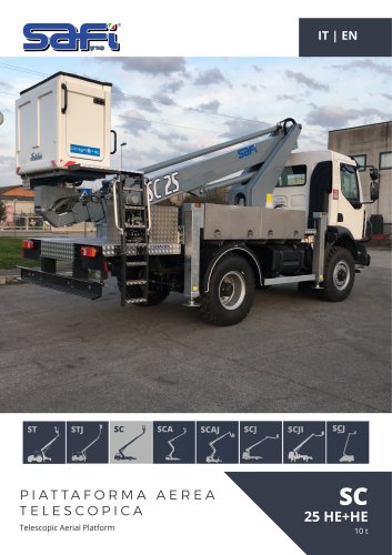 SC25 HE+HE - Telescopic Aerial Platform 25 m