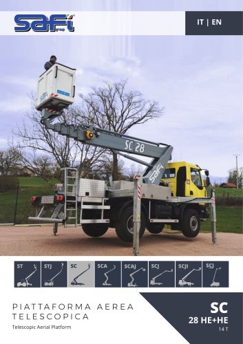 SC28 HE+HE - Telescopic Aerial Platform 28 m