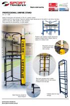 PRODUCT LEAFLET PROFESSIONAL UMPIRE STAND 11 006_