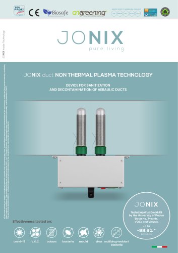 DEVICE FOR SANITIZATION AND DECONTAMINATION OF AERAULIC DUCTS