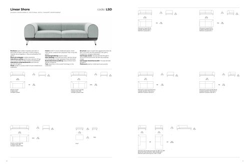 Linear Shore SECTIONAL SOFA