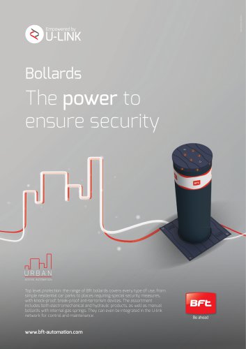 Bollards The power to ensure security