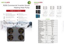 50kw R290 Commercial Inverter Air Water Heat Pump
