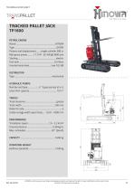 TRACKED PALLET JACK TP1600
