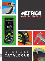 METRICA MADE TO MESURE - GENERAL CATALOGUE