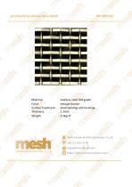 Architectural Woven Wire Mesh - QKCWM-01