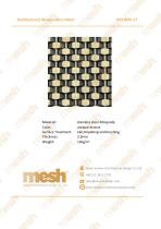 Architectural Woven Wire Mesh - QKCWM-17