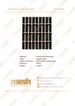 Architectural Woven Wire Mesh - QKCWM-20