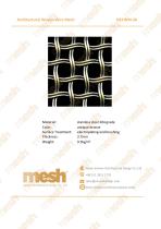 Architectural Woven Wire Mesh - QKCWM-26