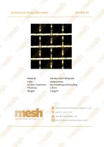Architectural Woven Wire Mesh - QKCWM-32